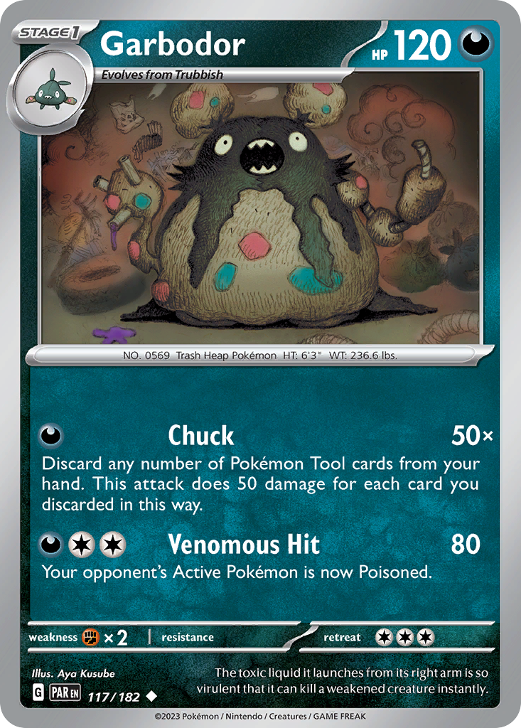 Garbodor 117/266 Uncommon