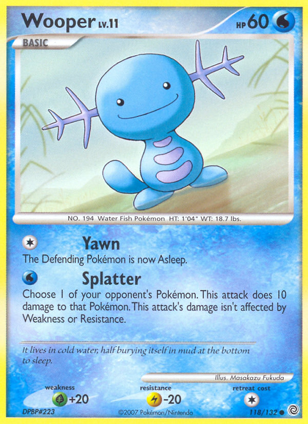 Wooper 118/132 Common