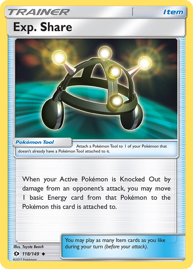 Exp. Share 118/173 Uncommon