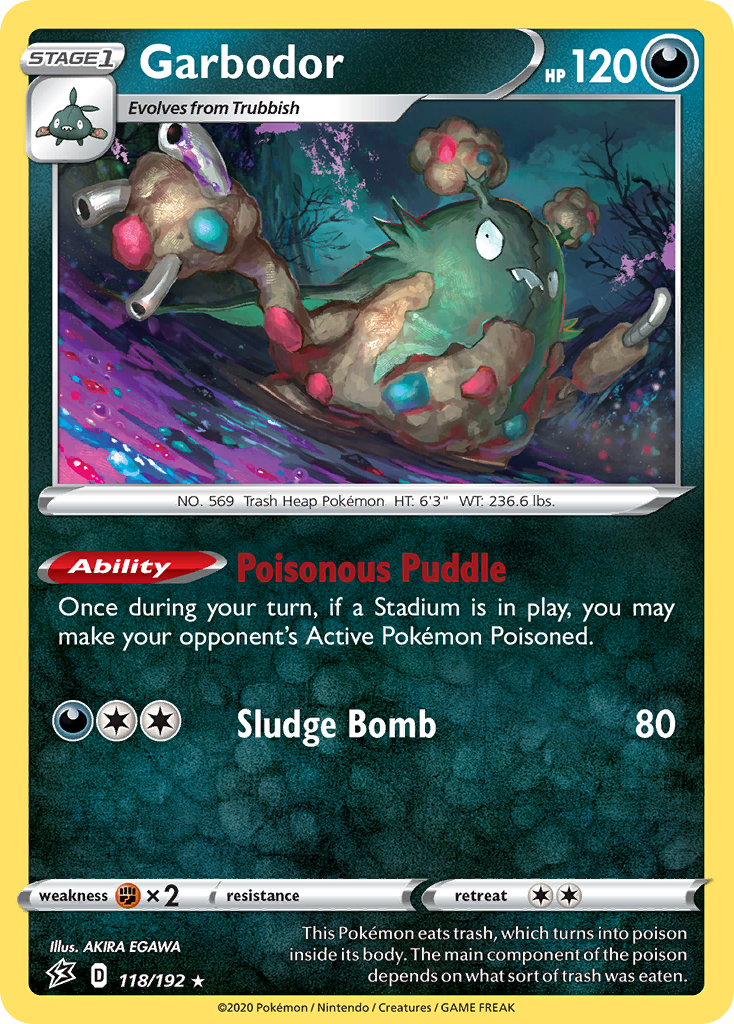 Garbodor 118/209 Rare