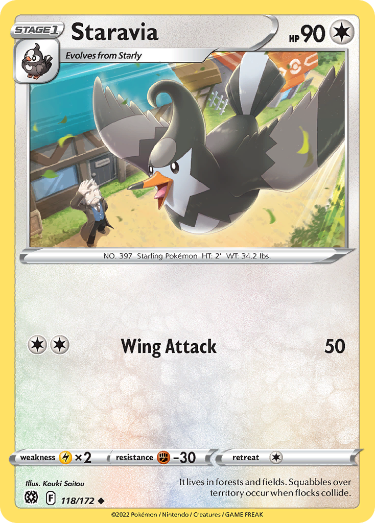 Staravia 118/186 Uncommon