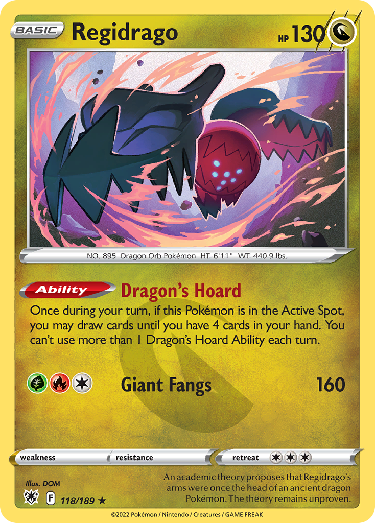 Regidrago 118/216 Rare