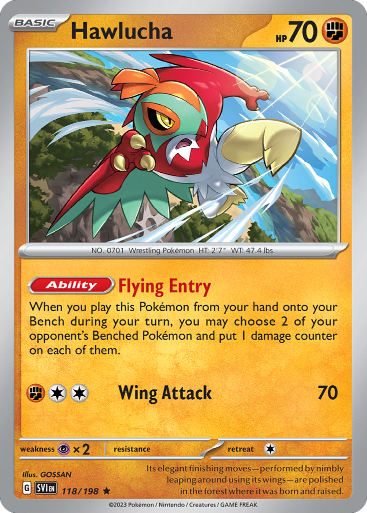 Hawlucha 118/258 Rare