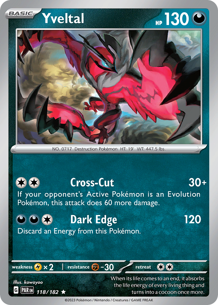 Yveltal 118/266 Rare