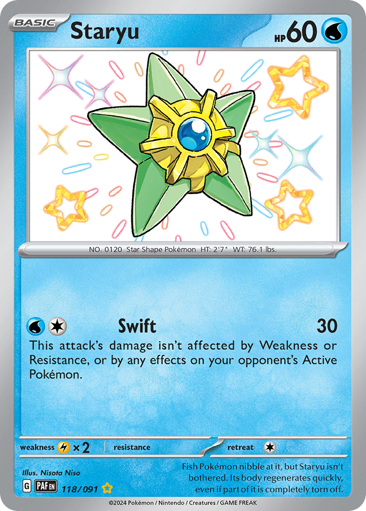 Staryu 118/245 Shiny Rare