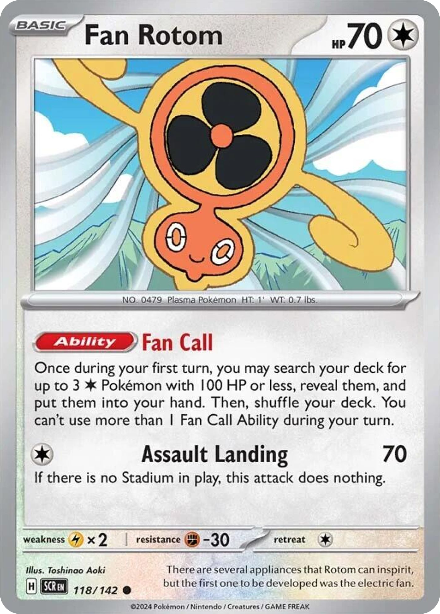 Fan Rotom 118/175 Common