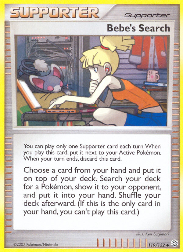 Bebe's Search 119/132 Uncommon