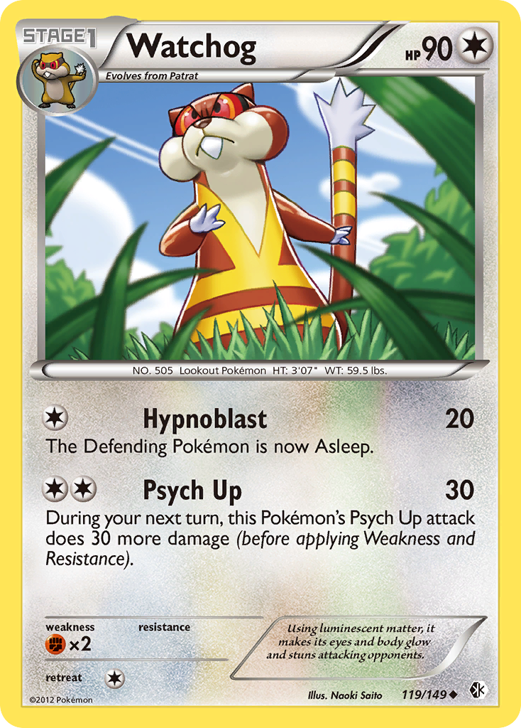 Watchog 119/153 Uncommon