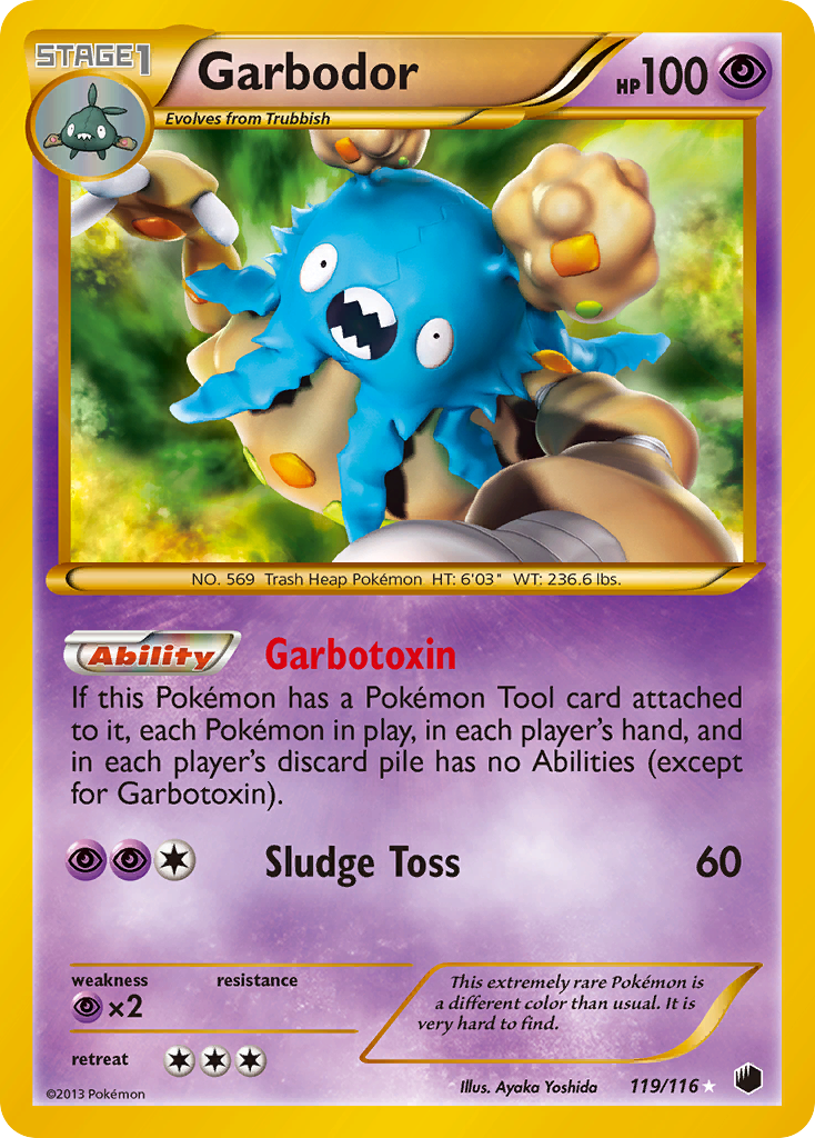 Garbodor 119/122 Rare Secret