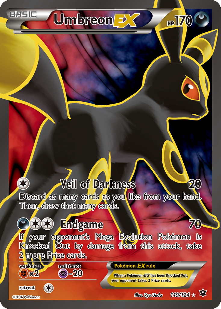 Umbreon-EX 119/129 Rare Ultra