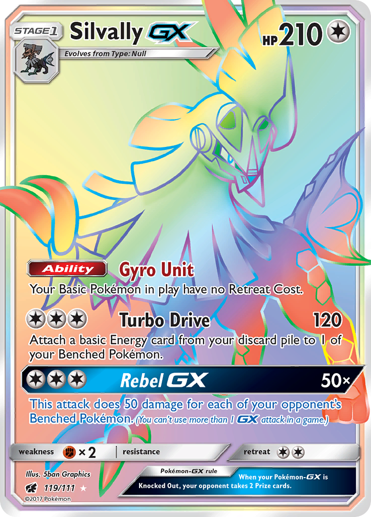 Silvally-GX 119/126 Rare Rainbow