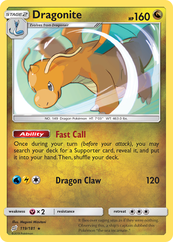 Dragonite 119/198 Rare Holo