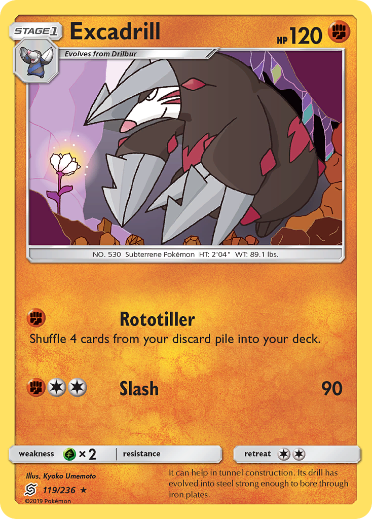 Excadrill 119/260 Rare