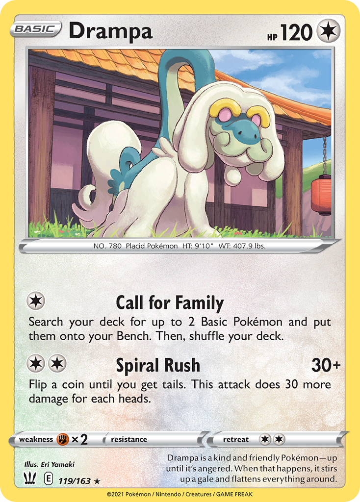 Drampa 119/183 Rare