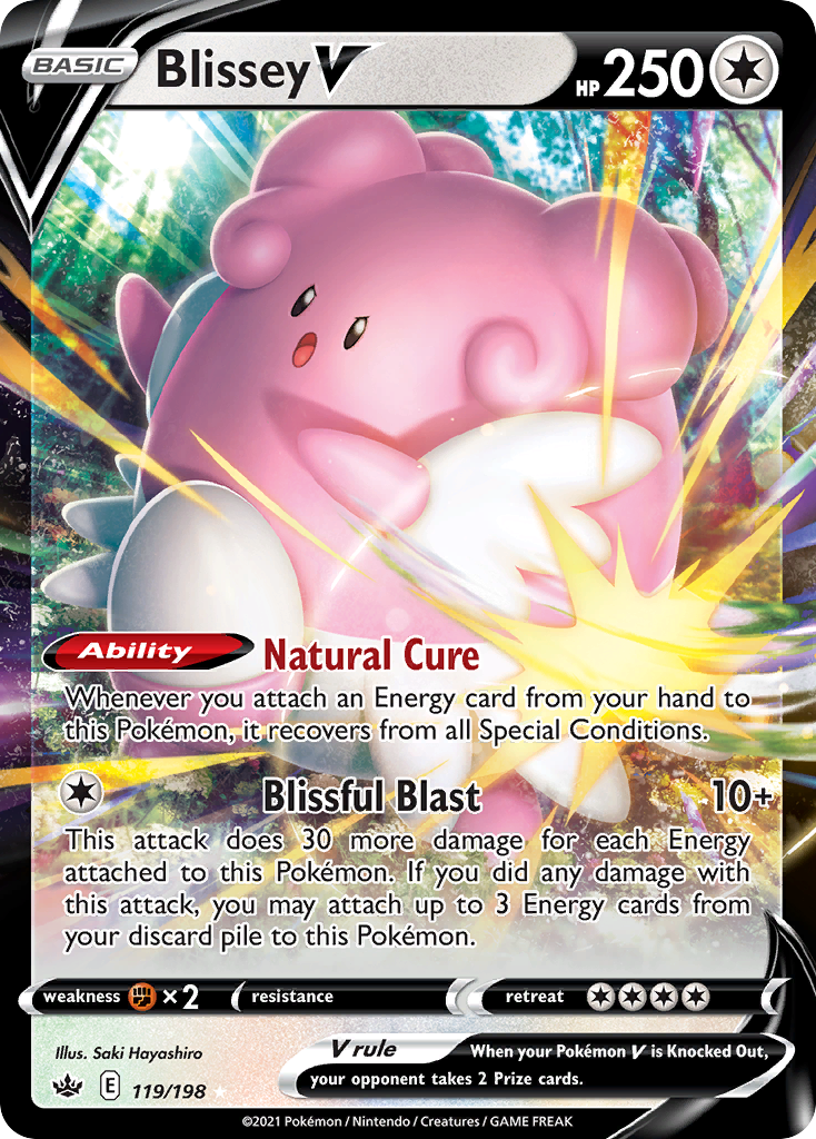 Blissey V 119/233 Rare Holo V