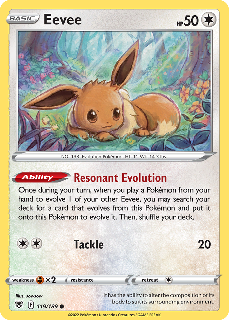 Eevee 119/216 Common