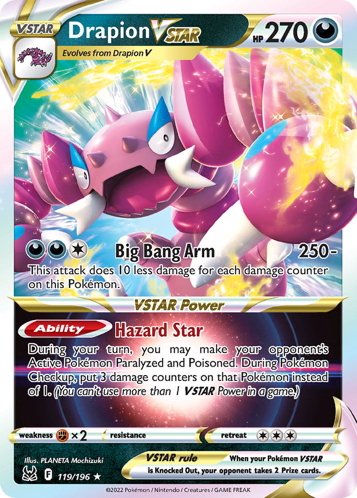 Drapion VSTAR 119/217 Rare Holo VSTAR