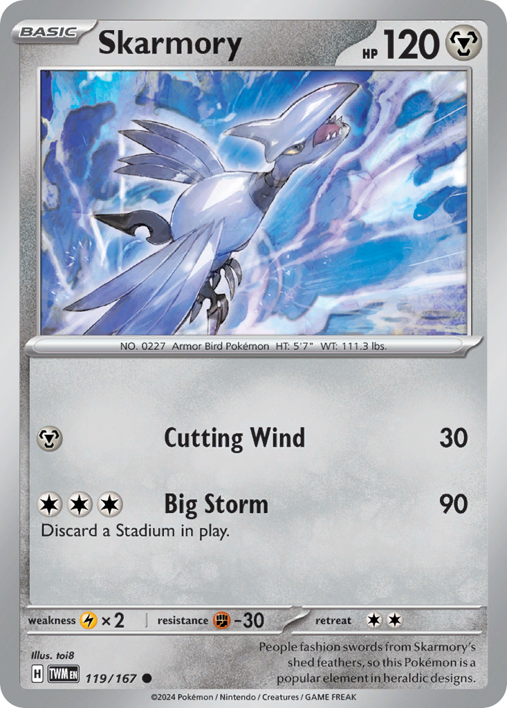 Skarmory 119/226 Common
