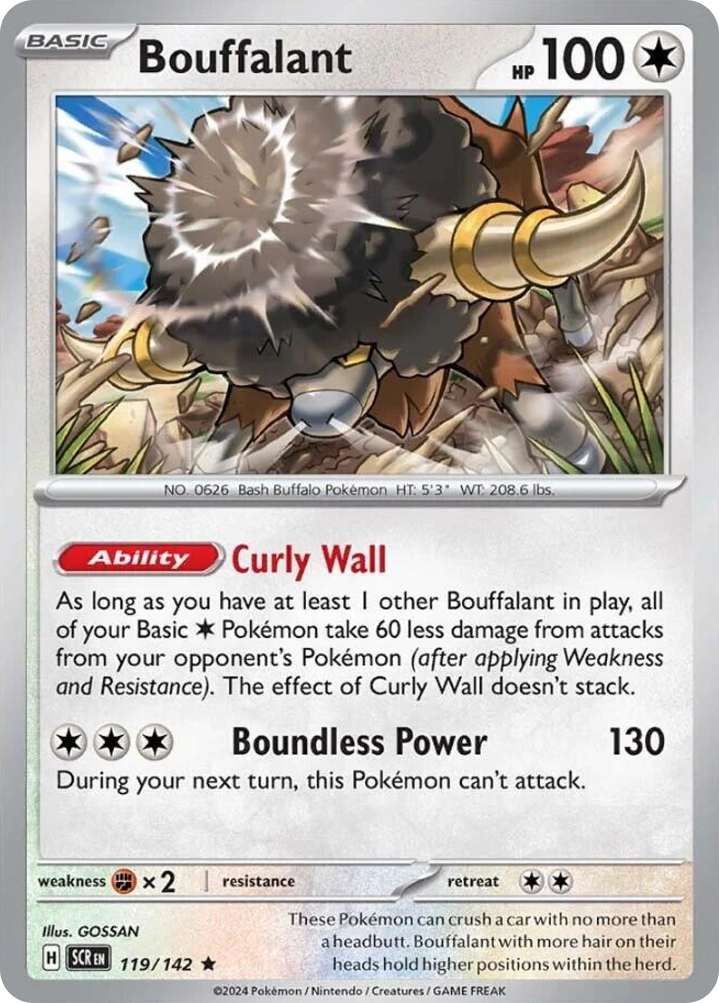 Bouffalant 119/175 Rare