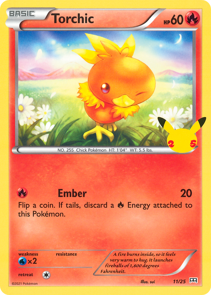 Torchic 011/25 Unknown
