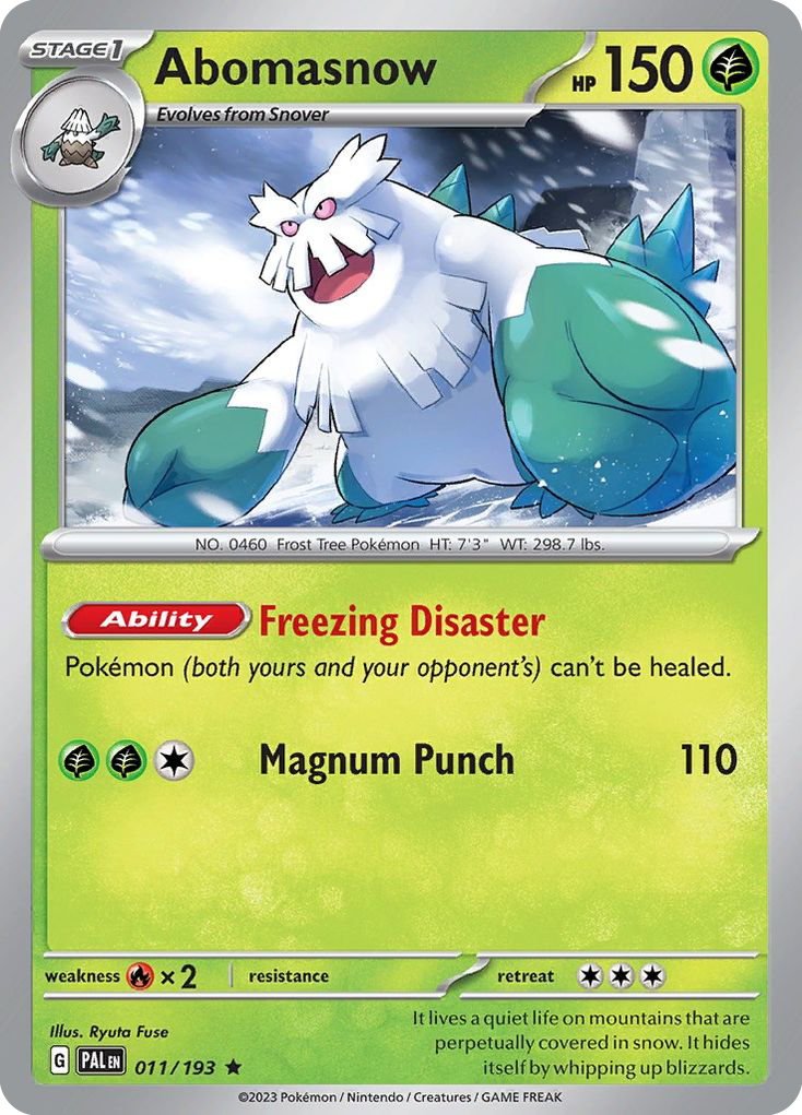 Abomasnow 011/279 Rare