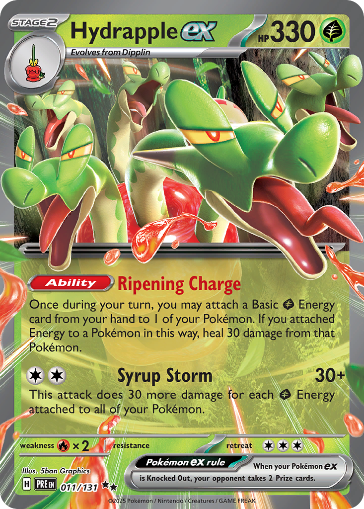 Hydrapple ex 011/180 Double Rare