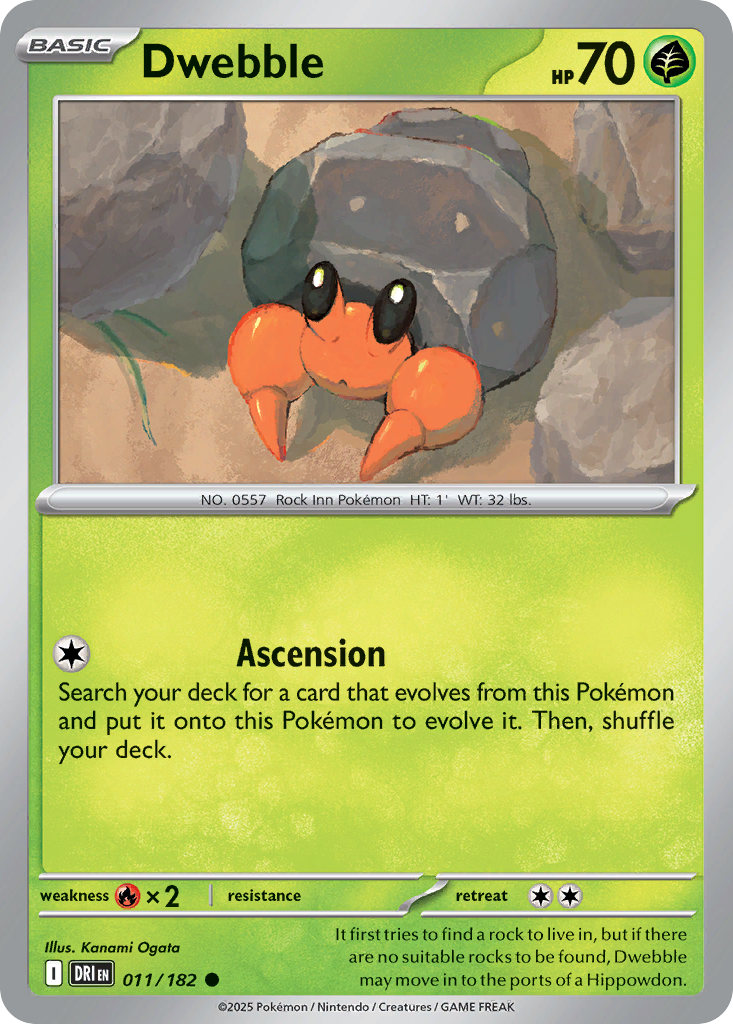 Dwebble 011/244 Common