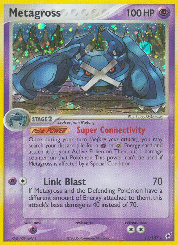 Metagross 011/108 Rare Holo