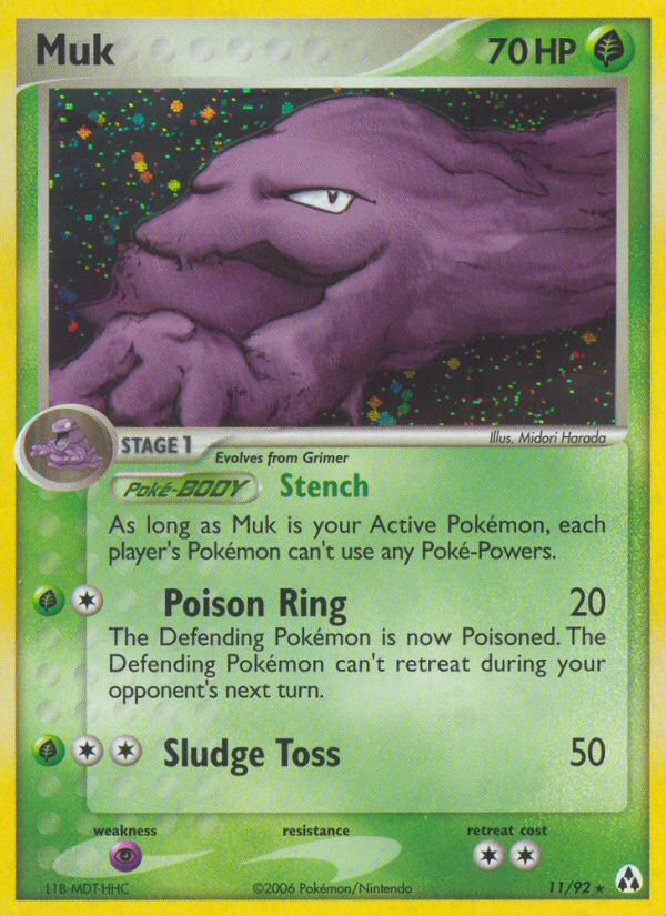 Muk 011/93 Rare Holo