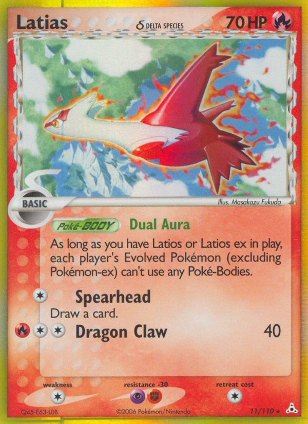 Latias δ 011/111 Rare Holo