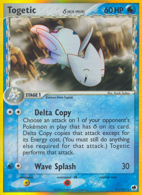 Togetic δ 011/101 Rare Holo