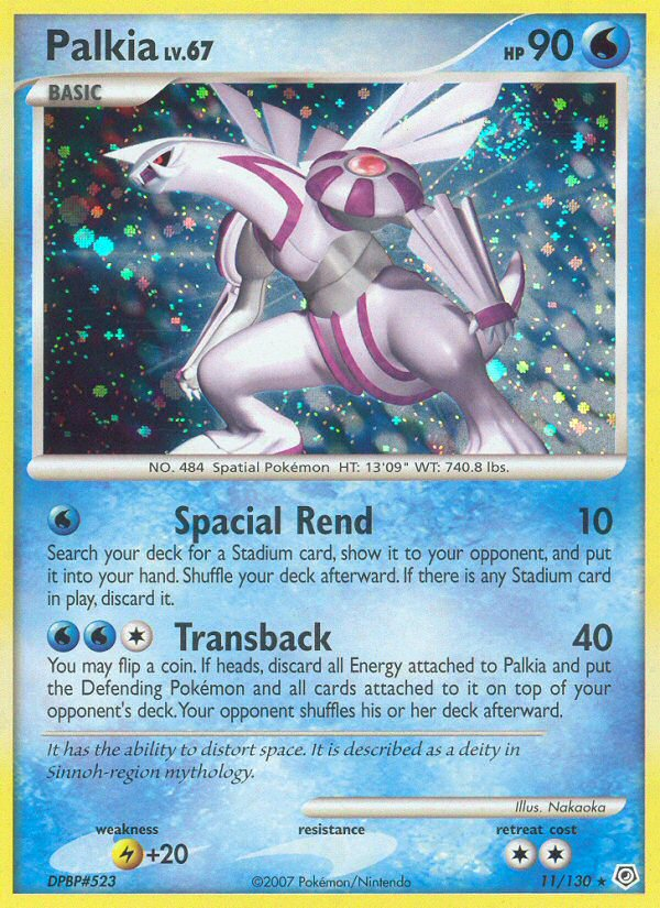 Palkia 011/130 Rare Holo