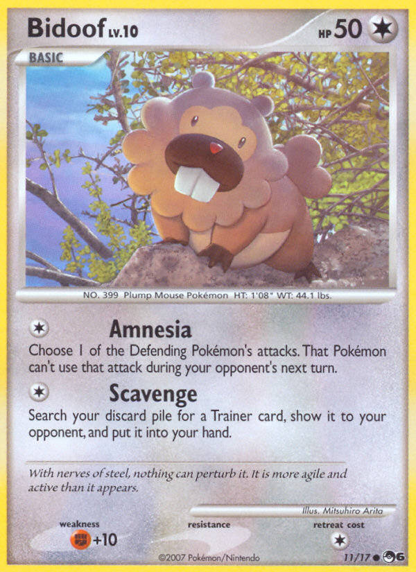 Bidoof 011/17 Common