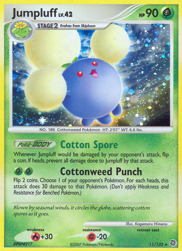 Jumpluff 011/132 Rare Holo