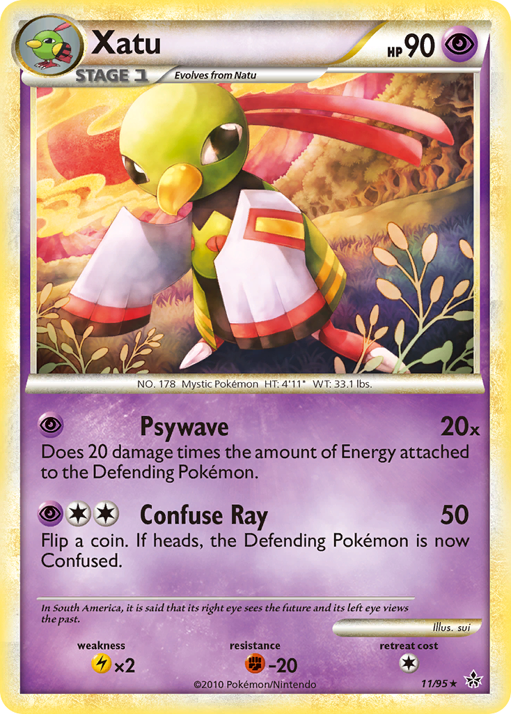 Xatu 011/96 Rare Holo