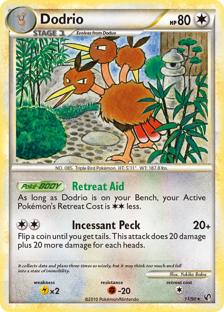 Dodrio 011/91 Rare