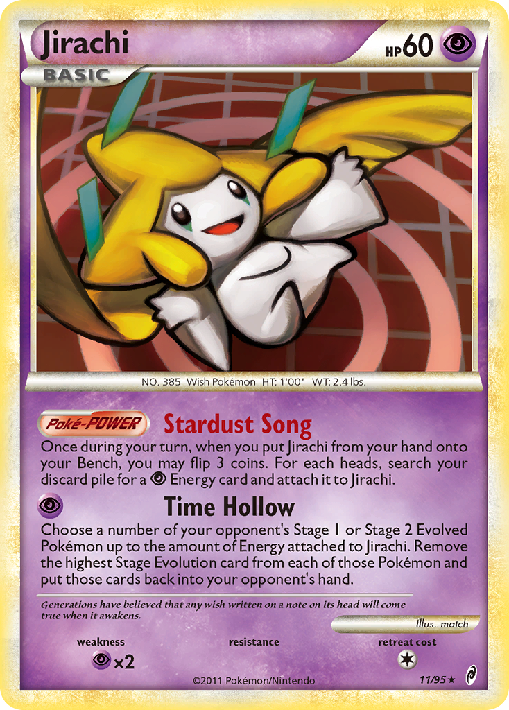 Jirachi 011/106 Rare Holo