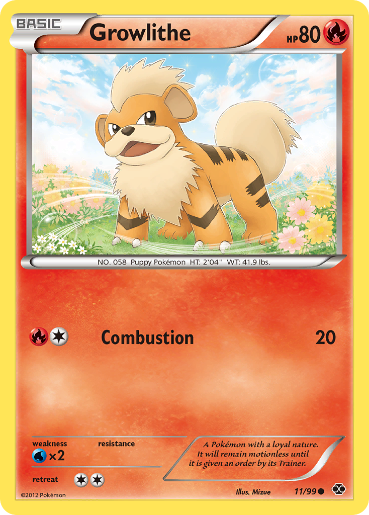 Growlithe 011/103 Common