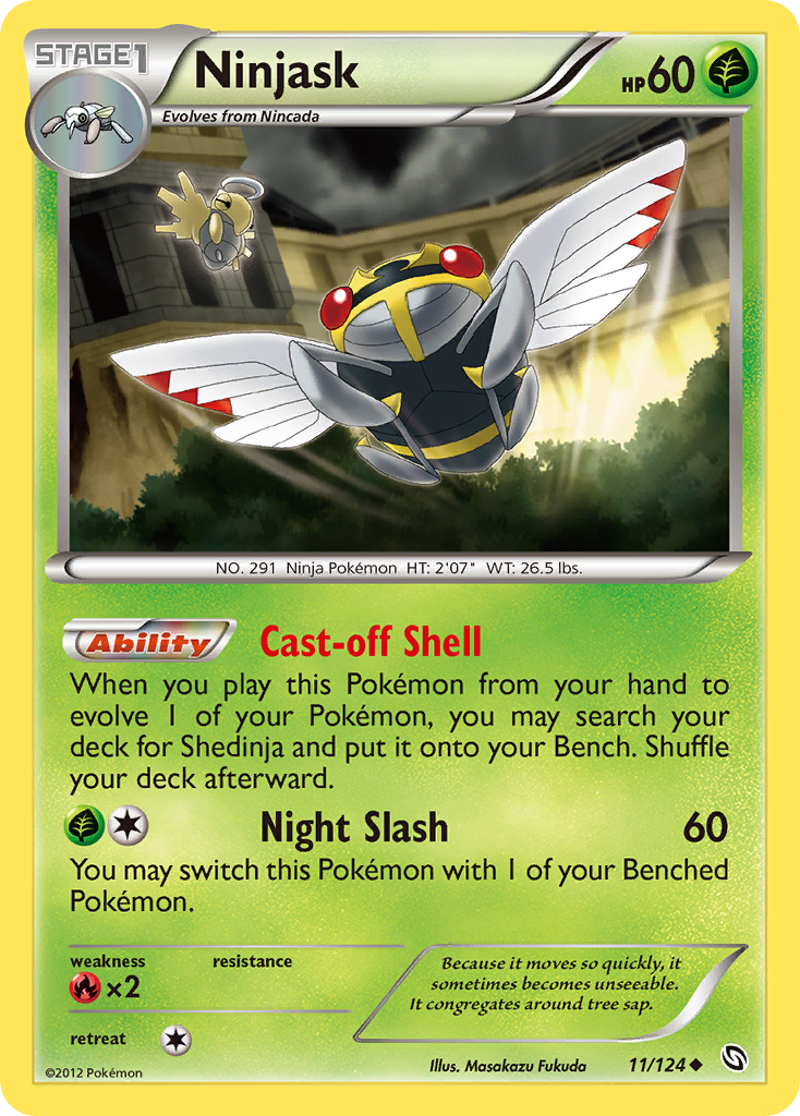 Ninjask 011/128 Uncommon