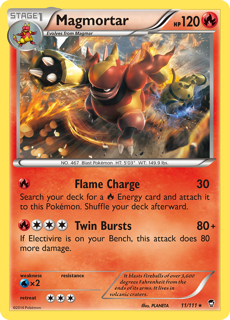Magmortar 011/114 Rare