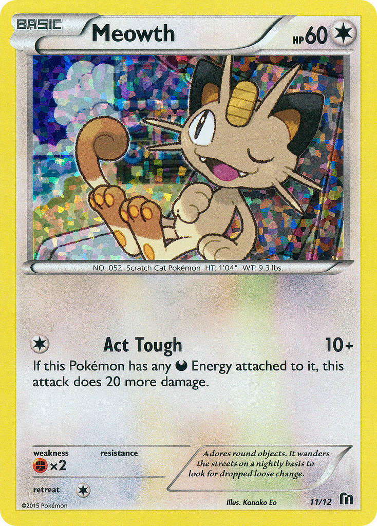 Meowth 011/12 Unknown