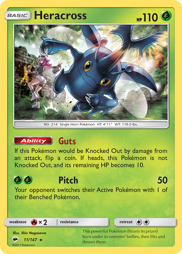 Heracross 011/177 Rare