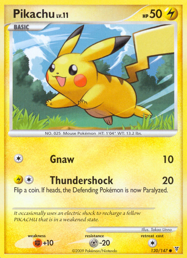 Pikachu 120/153 Common
