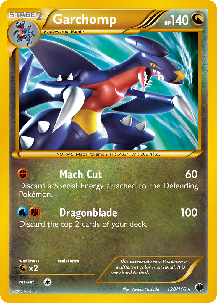 Garchomp 120/122 Rare Secret