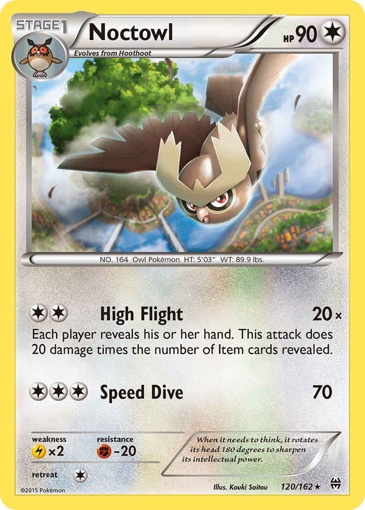 Noctowl 120/165 Rare