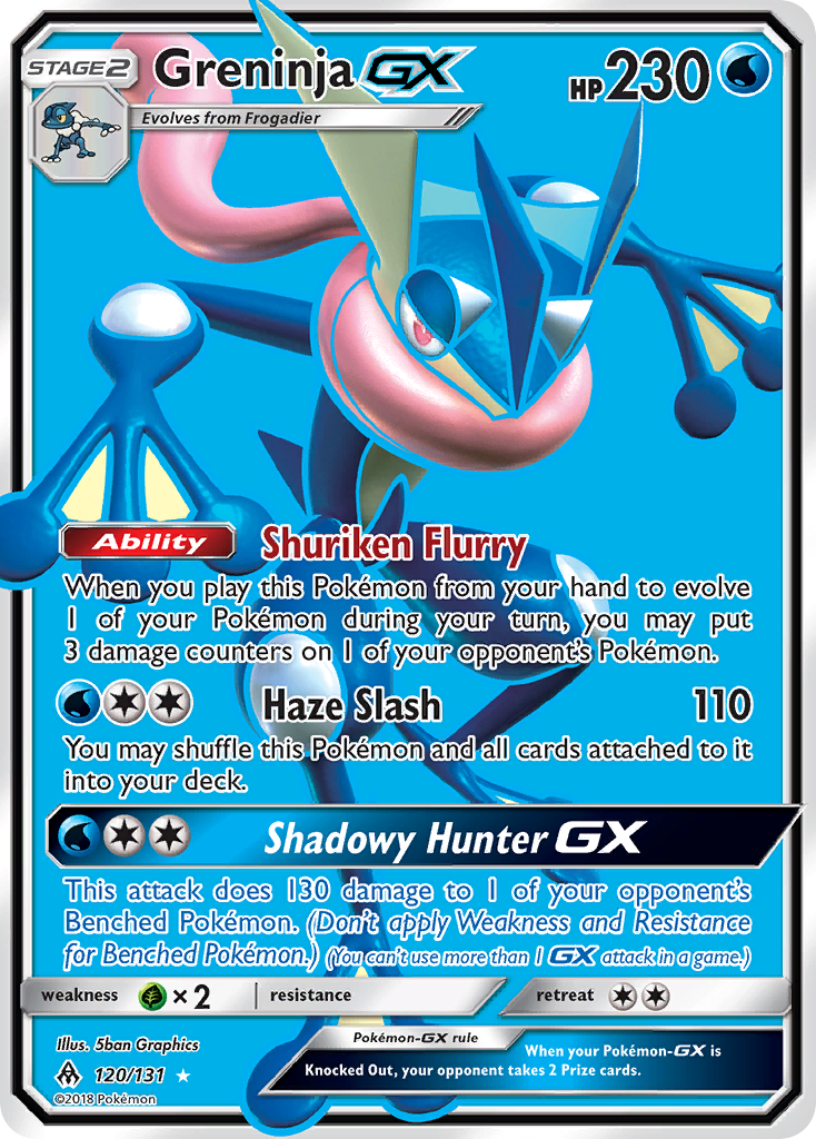 Greninja-GX 120/150 Rare Ultra