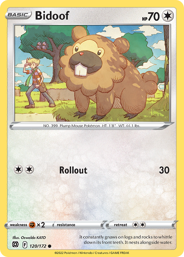 Bidoof 120/186 Common