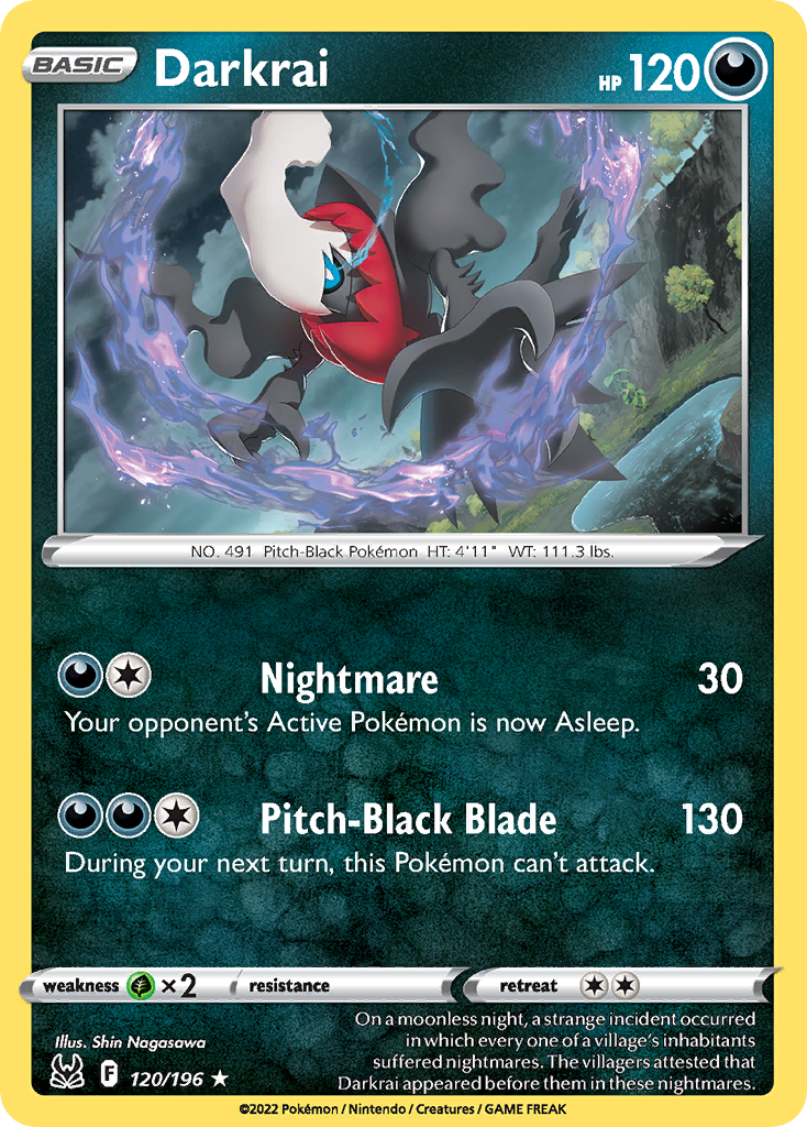 Darkrai 120/217 Rare Holo