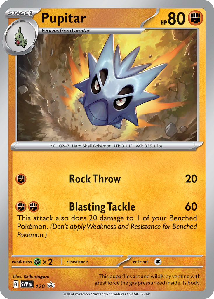 Pupitar 120/196 Promo