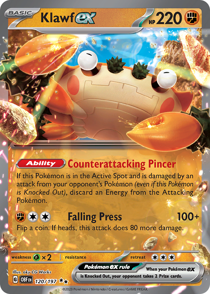 Klawf ex 120/230 Double Rare